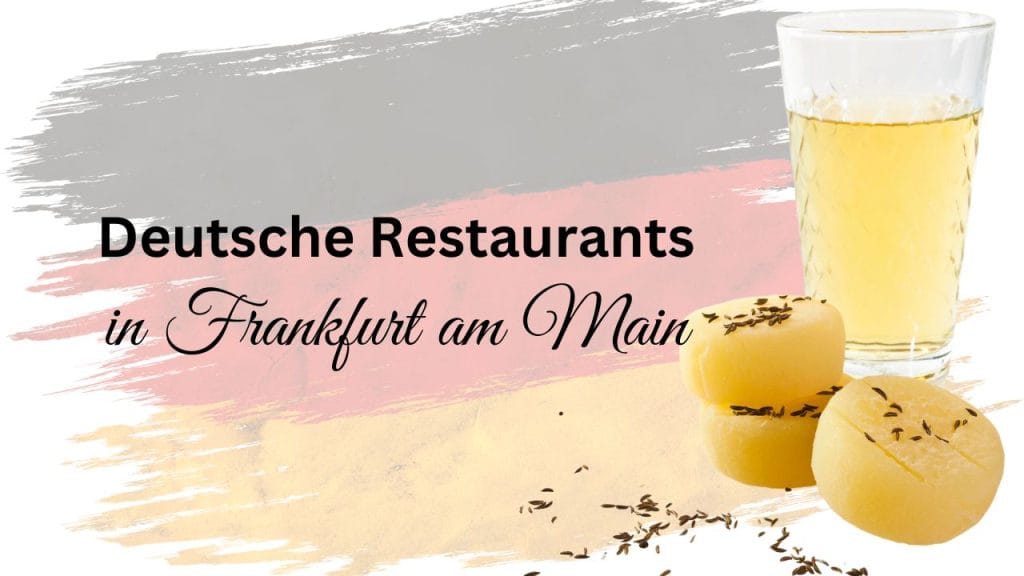 Die besten deutschen Restaurants in Frankfurt am Main
